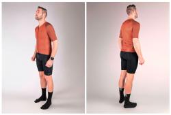 Force PACE černé kraťasy s vložkou