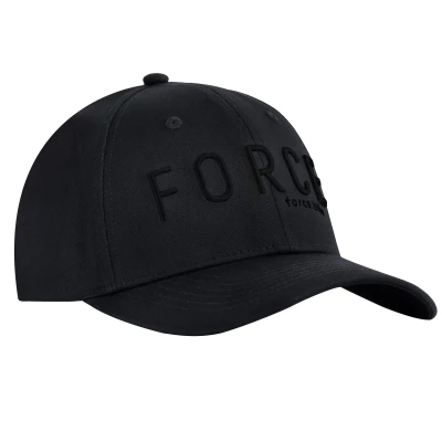 FORCE BEFORCE 3D černá pánská kšiltovka