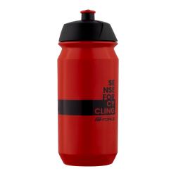 Force Fľaša FINE 0,5 l, červeno-čierna Force Fľaša FINE 0,5 l, červeno-čierna