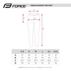 Force Legíny SIMPLE LADY černé