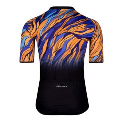 Force LIFE černo-modro-oranžový cyklodres POUZE L (VÝPRODEJ)