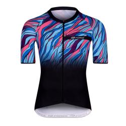 Force LIFE černo-modro-růžový cyklodres POUZE XL (VÝPRODEJ)