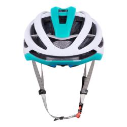 Force LYNX bílo-tyrkysová cyklistická přilba POUZE S-M - 55-59 cm obvod hlavy (VÝPRODEJ)