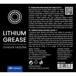 Force Mazivo-dóza mazací tuk litný, žlutý,1000g=1l