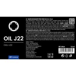 Force Mazivo-sprej olej J22, 125ml