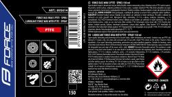 FORCE Mazivo-sprej olej WAX s PTFE (Teflon)