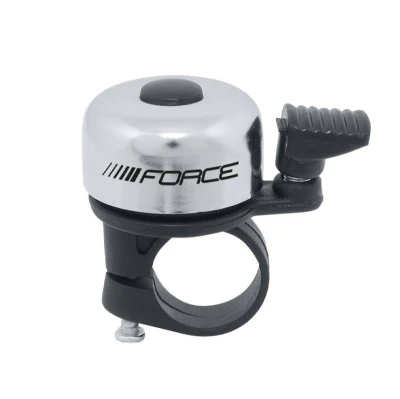 Force MINI Fe/plast 22.2mm paličkový, stříbrný zvonek (VÝPRODEJ) Force MINI Fe/plast 22.2mm paličkový, stříbrný zvonek (VÝPRODEJ)