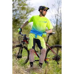 Force MTB-11 fluo cyklošortky s odnímateľnou vložkou