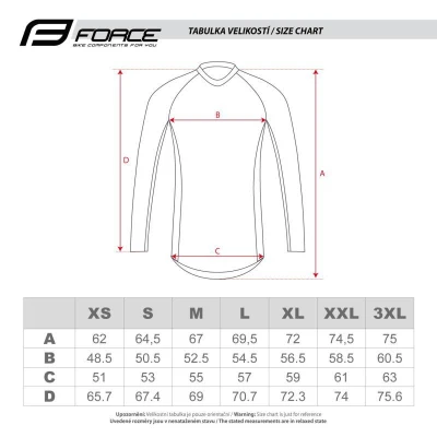 Force MTB ANGLE bílo-modrý dámský cyklodres - dl.rukáv POUZE M (VÝPRODEJ)