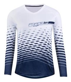 Force MTB ANGLE bielo-modrý dámsky cyklodres - dl.rukáv POUZE XS (VÝPREDAJ) Force MTB ANGLE bielo-modrý dámsky cyklodres - dl.rukáv POUZE XS (VÝPREDAJ)