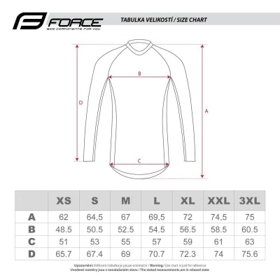 Force MTB ANGLE bílo-modrý dámský cyklodres - dl.rukáv POUZE XS (VÝPRODEJ)