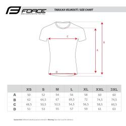 Force MTB ANGLE bílo-modrý dámský cyklodres - kr. rukáv POUZE XS (VÝPRODEJ)