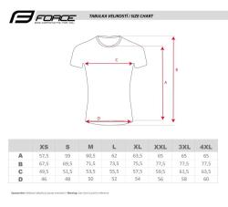 Force MTB ANGLE fluo-modrý cyklistický dres - kr. rukáv POUZE XS (VÝPRODEJ)