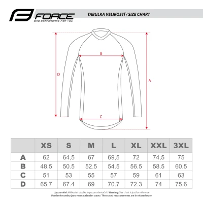 Force MTB ANGLE bielo-modrý dámsky cyklodres - dl.rukáv