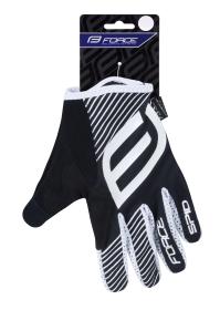 Force MTB SPID černé letní cyklorukavice bez zapínání