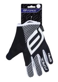Force MTB SPID černé letní cyklorukavice bez zapínání