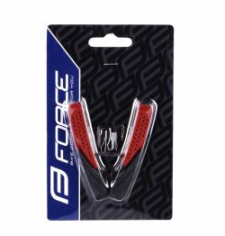 Force náhradní, černo-červené 70mm gumičky brzd