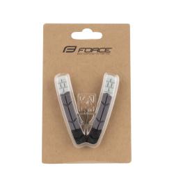 Force Gumičky brzd F náhradní, černo-šedo-bílé 70mm