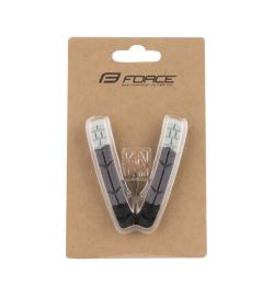 Force Gumičky brzd F náhradní, černo-šedo-bílé 70mm