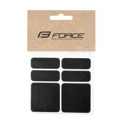 Force Nálepky reflexní sada 6 ks, černé