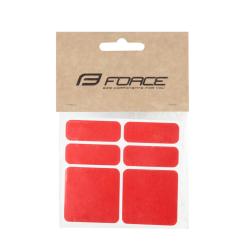 Force Nálepky reflexní sada 6 ks, červené