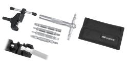 Force Nářadí sada 12 funkcí s nýtovačem, v pouzdře