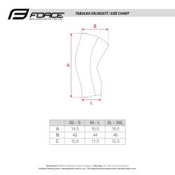 Force Návleky na kolena RUSH, lepené