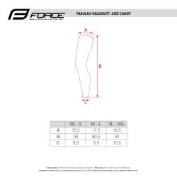 Force Návleky na nohy RUSH, lepené