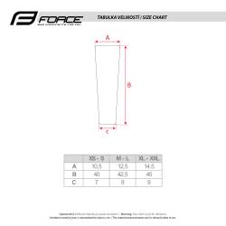 Force Návleky na ruce RUSH, lepené