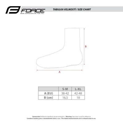 Force Návleky treter COZY ROAD POUZE L-XL (VÝPRODEJ)