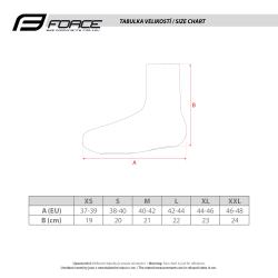 Force HIGH EASY černé návleky treter