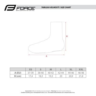 Force NEOPRENE černé návleky treter