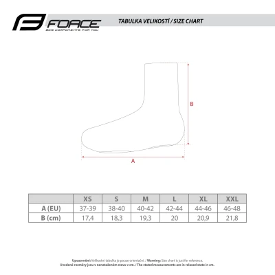 Force NEOPRENE černé návleky treter
