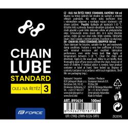 Force Mazivo-kapátko olej na řetěz STANDARD 100ml