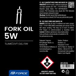 Force Olej tlumičový Forks and Shocks 5W, 1l