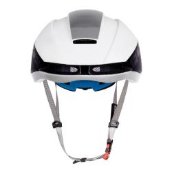 Force ORCA bílo-černá cyklistická přilba POUZE L-XL - 58-63 cm (VÝPRODEJ)