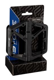 Force Pedály BLIZZ nylonové, prům. ložiska, černé