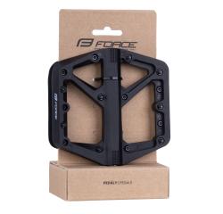 Force Pedály BLIZZ nylonové, prům. ložiska, černé