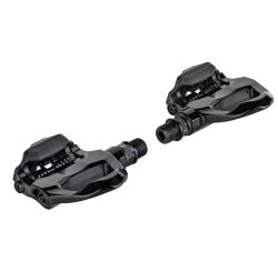 Force Pedály FLIX nášlapné silniční + zarážky, črn