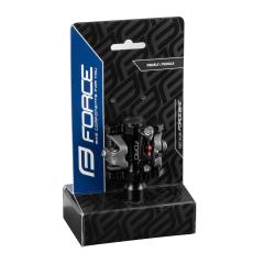 Force Pedály nášlapné MTB kuličková ložiska, černé