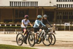Force POINTS LADY černo-bílé dámské cyklokraťasy se šráky a vložkou