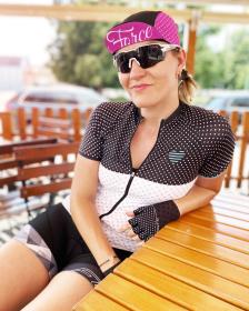 Force Čiapka s šiltom F POINTS letná čierno-ružová