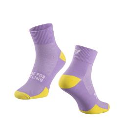 Force Ponožky EDGE fialovo-fluo Force Ponožky EDGE fialovo-fluo