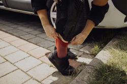 Force Ponožky EDGE červeno-modré