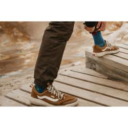 Force Ponožky FLAKE modro-červené