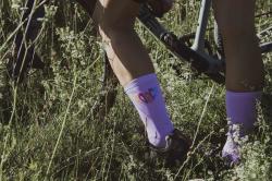 Force Ponožky IN HEART dlouhé fialové