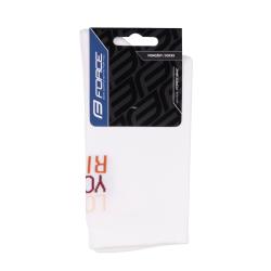 Force Ponožky LOVE YOUR RIDE biele