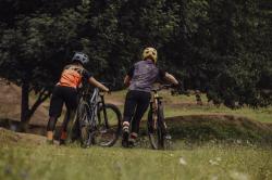 Force Ponožky STRIPE dlouhé černé