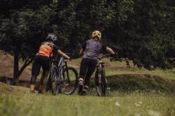 Force Ponožky STRIPE dlouhé černé