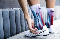 Force Ponožky SUBLIME modro-červené